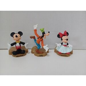 Disney McDonald's Disneyland 50 Celebration Mickey Minnie Mouse Goofy Toy Figure